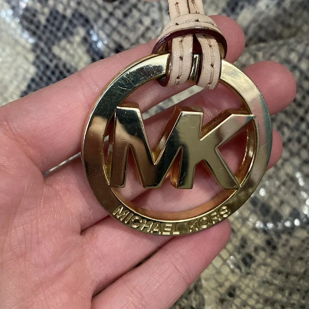 Michael Kors Snakeskin Shoulder Bag